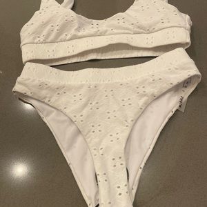 White bikini never worn!